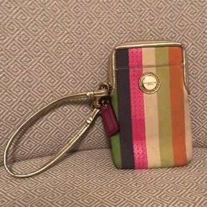 Coach wristlet